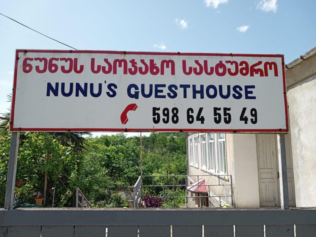 Nunu'S Guesthouse Tskhaltubo Esterno foto